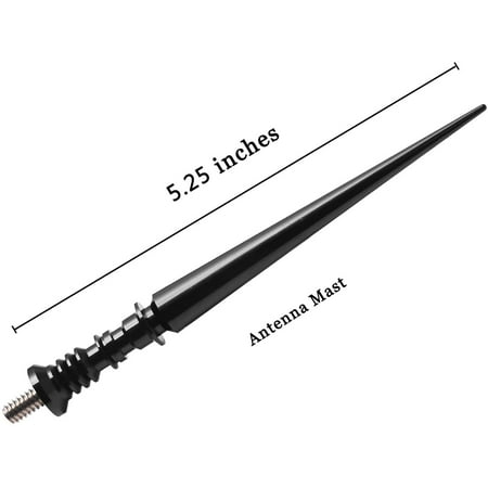 JAPower Replacement Antenna Compatible with Ford Focus 2008-2018 5.25 inches-Black 